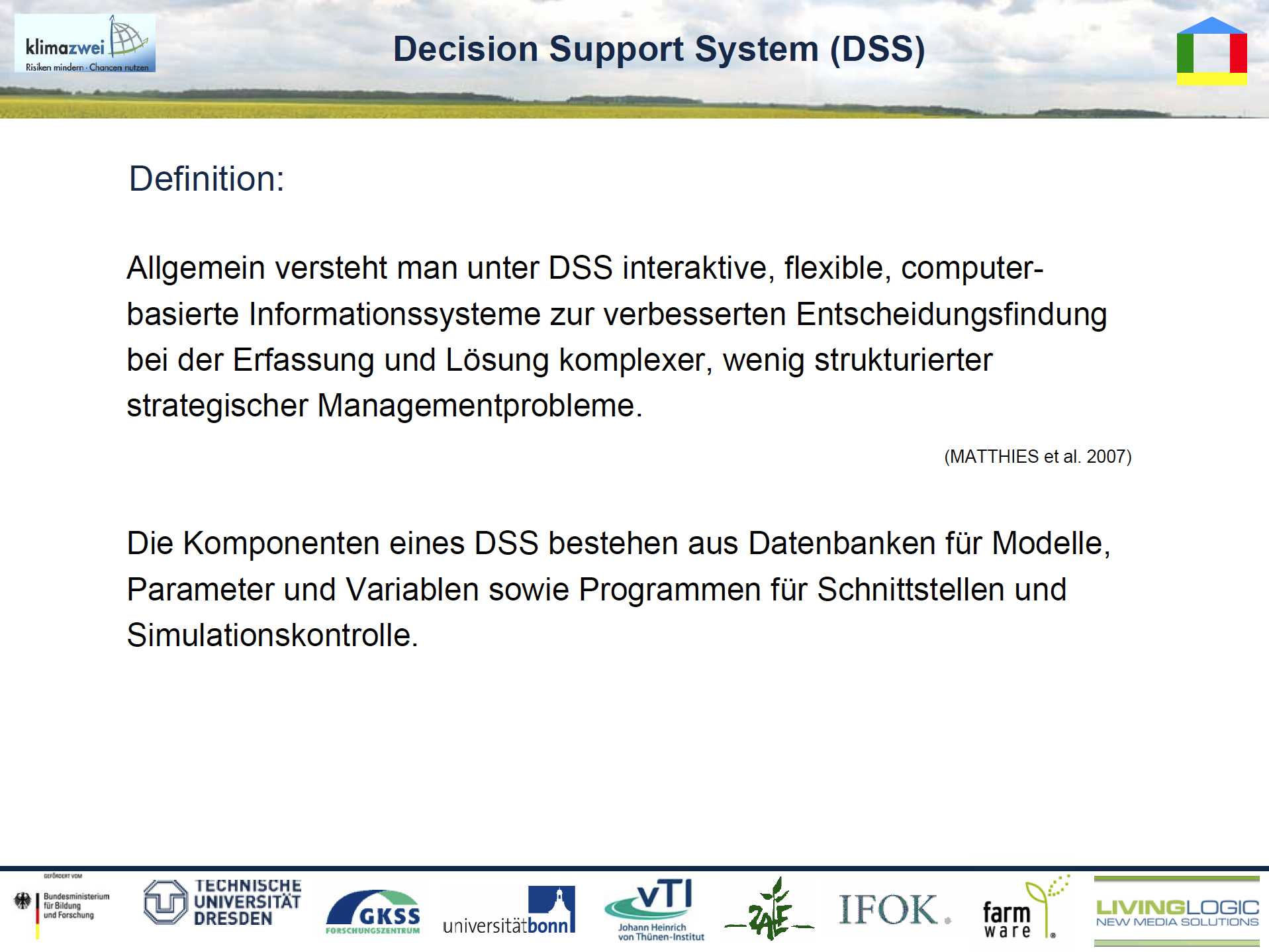 6/19 - Decision Support System (DSS)